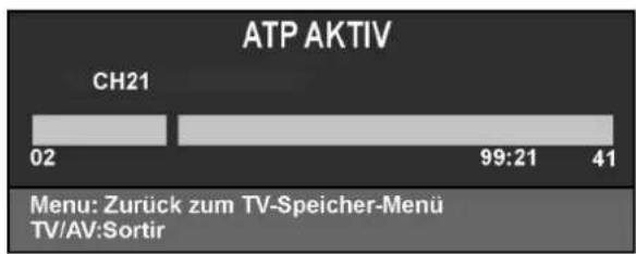PANASONIC TX-25PX1D - TV-SPEICHER-MENÜ-AUTOMATISCHEPROGRAMMSUCHE(ATP) - 6