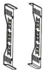 Middle Atlantic LL-VWM-BPK - SUPPLIED COMPONENTS AND HARDWARE - 1