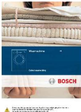 Wearmachina Cotton swaherlöse BOSCH