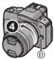 PANASONIC Lumix H-X025 - ■ Objektiivi eemaldamine - 1
