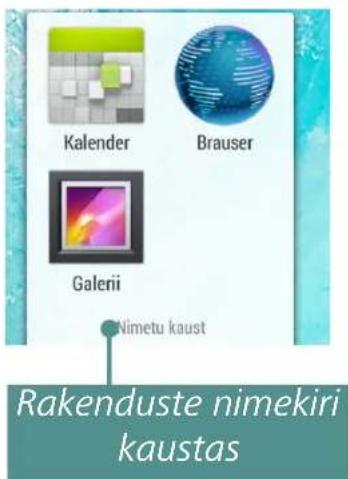 Kalender Brauser Galerii Nimetu kaust Rakenduste nimekiri kaustas