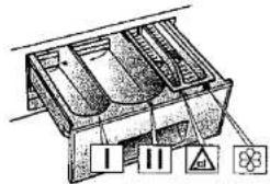 Zerowatt-Hoover HMP 1058 E S - Cassetto detersivo - 1