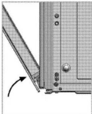 BEKO FSM52310DX - De ovendeur verwijderen - 2