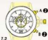 INVICTA Reserve 29559 - Adjusting the Chronograph Hands to Zero Position - 3
