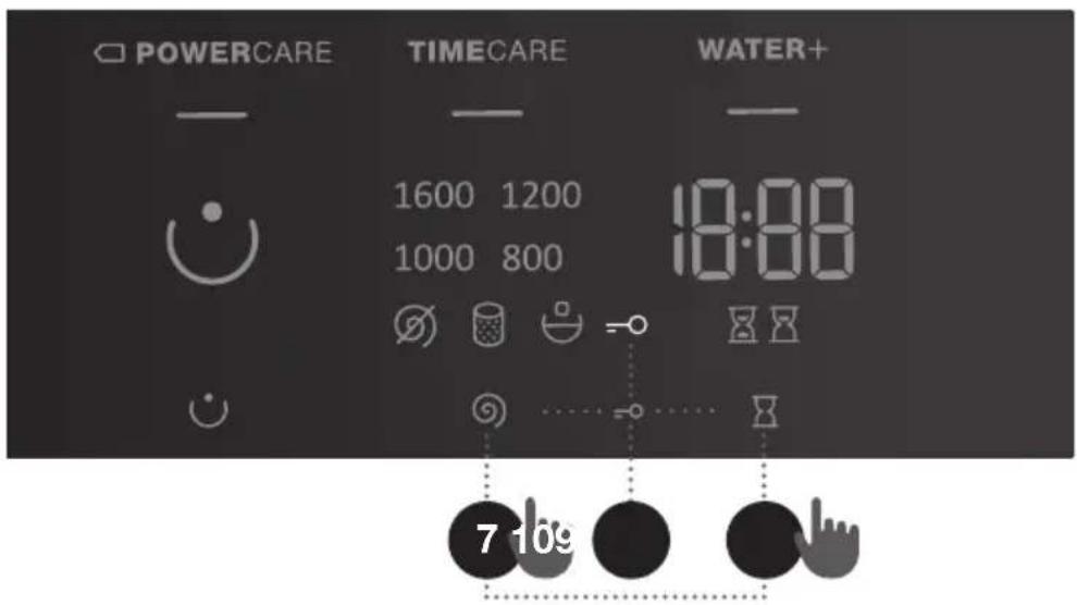 POWERCARE TIMECARE WATER+ 1600 1200 1000 800 18:00 7 109