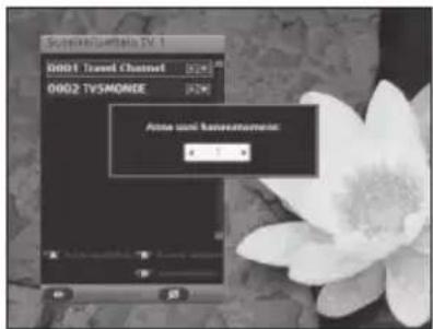 Schnik/Bertetika TV 1 0001 Travel Channel 32% 0002 TV/SONEE 32% Asta und Konsentromer