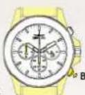 INVICTA Bolt 25553 - Accumulated Elapsed Time Measurement - 4