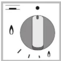 Hotpoint Ariston PKLL 751 T/IX/HA EE - Дискретті жалын реттеуі - 1