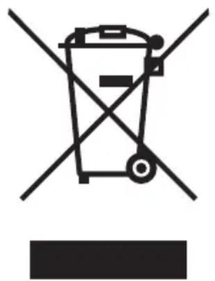 Guzzanti GZ-159 - DISPOSAL OF USED ELECTRICAL AND ELECTRONIC EQUIPMENT - 1
