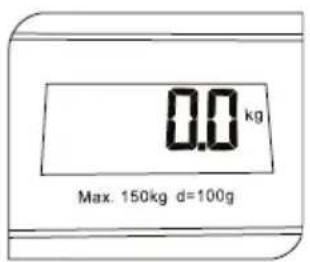 0.0 kg Max. 150kg d=100g