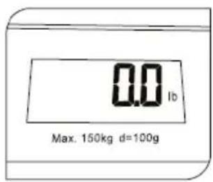 0.0 lb Max. 150kg d=100g