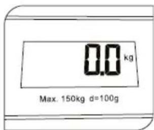 0.0 kg Max. 150kg d=100g