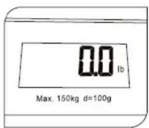 0.0 lb Max. 150kg d=100g