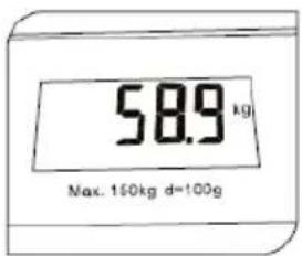 58.9 kg Max. 160kg d=100g