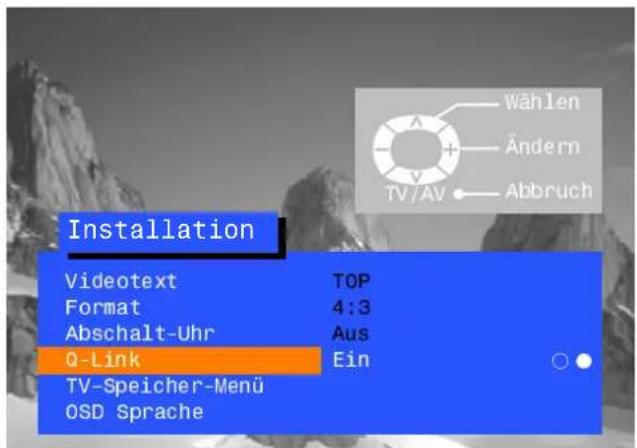 PANASONIC TX-25SL1FZ - Über Q-Link kann das Fernsehgerät mit Ihrem Videorecorder kommunizieren. - 5