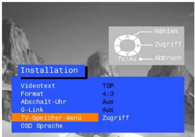 PANASONIC TX-25SL1FZ - TV-SPEICHER-MENÜ=-=AUTOMATISCHER SENDERSUCHLAUF=(ATP) - 2