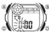 CASIO Collection W-213-2AVES - To turn Alarms 2 through 5 and the Hourly Time Signal on and off - 4