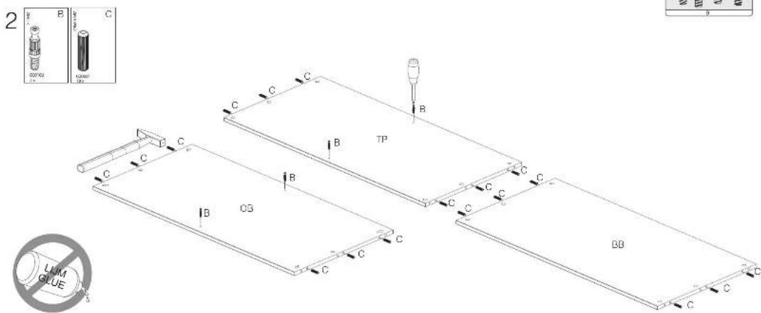 2 B C 00763 102687 TP B C C C C C C C C C C C C C C C C C C OB BB LUM GLUE