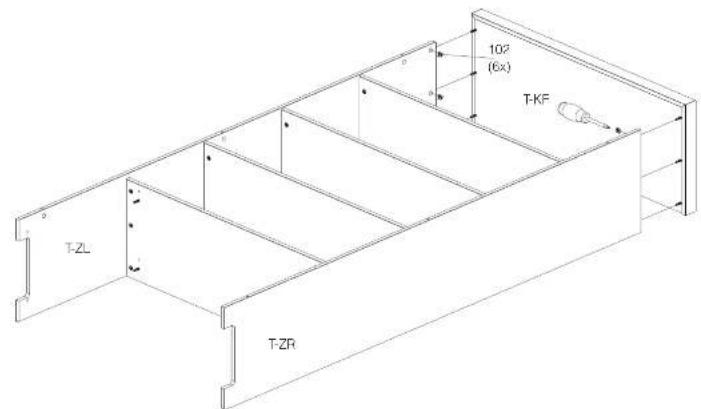 102 (6x) T-KF T-ZL T-ZR