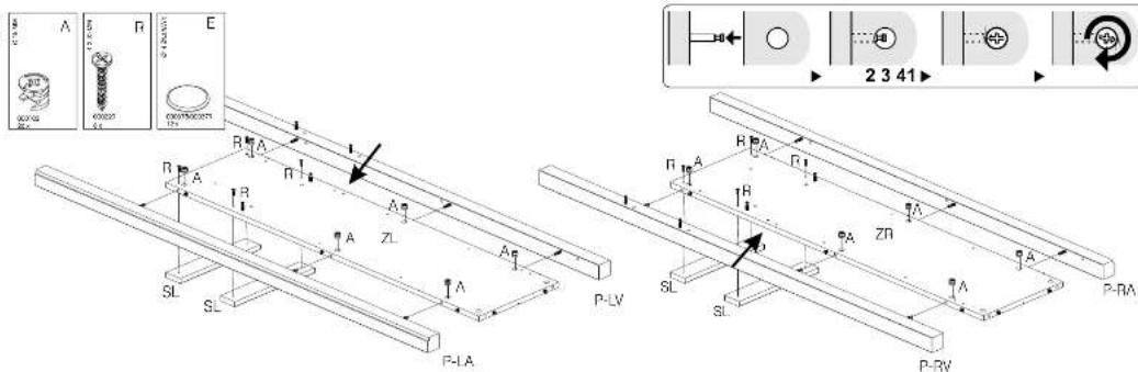 A R E 2 3 41 SL SL P-LV P-RV SL SL ZL A A A A A R R R R R R R ZL A A A A A A A SL SL P-LV P-RV