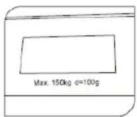 Max. 150kg d=100g