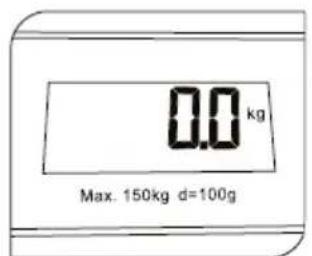0.0 kg Max. 150kg d=100g