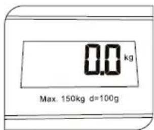 0.0 kg Max. 150kg d=100g