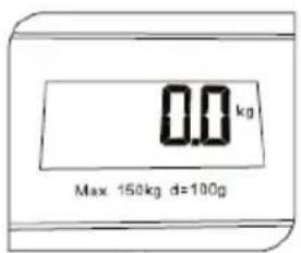 0.0 kg Max 150kg d=100g