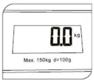 0.0 kg Max. 150kg d=100g