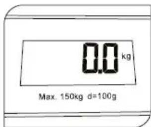 0.0 kg Max. 150kg d=100g
