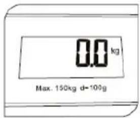 0.0 kg Max. 150kg d=100g