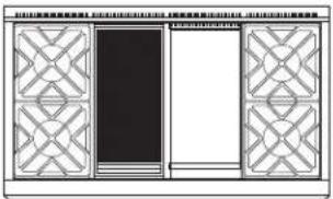 Monogram ZDP364NRN - Design information - 5