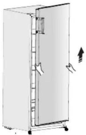 GORENJE FN4171CW - UKSE AVAMISSUUNA MUUTMINE - 5