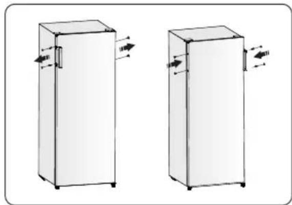 GORENJE FN4171CW - UKSE AVAMISSUUNA MUUTMINE - 12