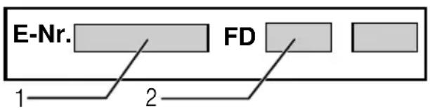 E-Nr. FD 1 2