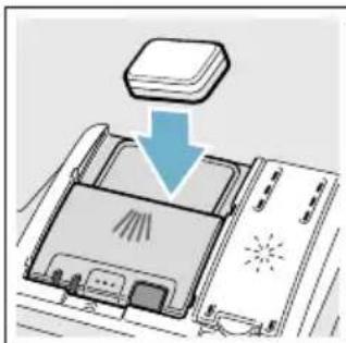 BOSCH SMS46NB00T - Təmizliyicinin doldurulması - 1