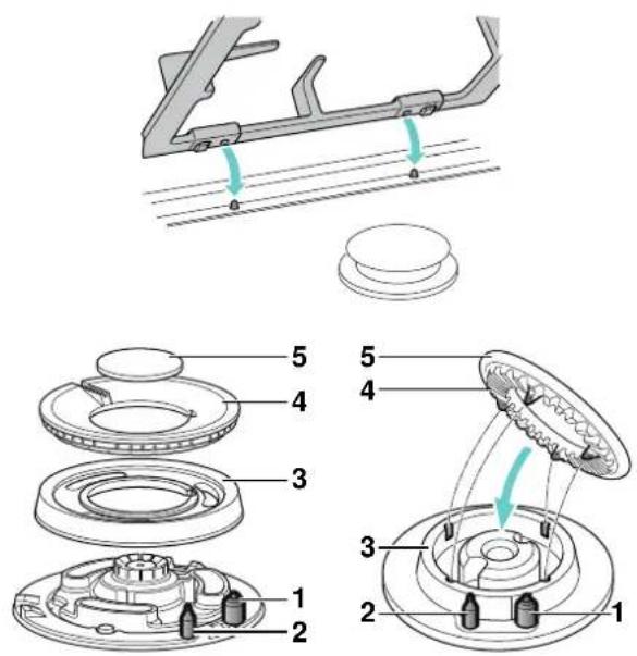 BOSCH PRP6A6D70R - Valdymo elementai ir degikliai - 6