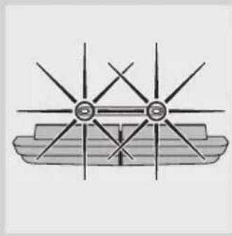 Diagram of a boat with multiple star-shaped poles and a central hull (no text or labels)
