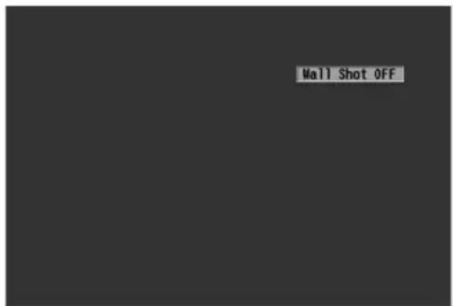 Wall Shot OFF