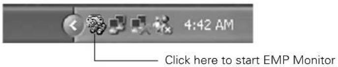 4:42 AM Click here to start EMP Monitor