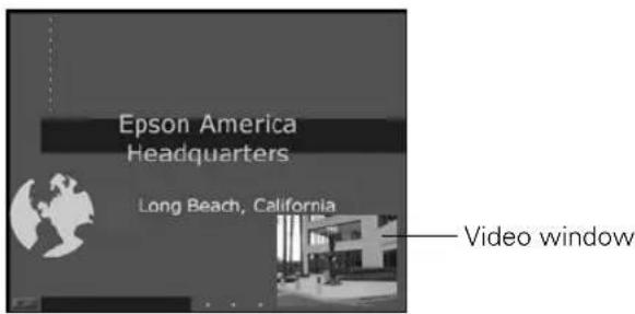 Epson America Headquarters Long Beach, California —Video window