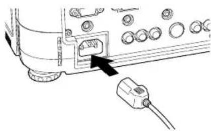 EPSON PowerLite 835p - Turning On the Projector - 1