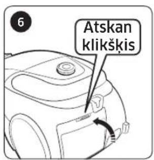 6 Atskan klikškis