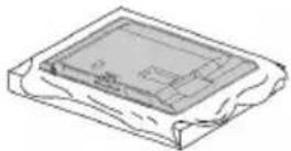 LG 37LH20RC - 底座的安装 - 1
