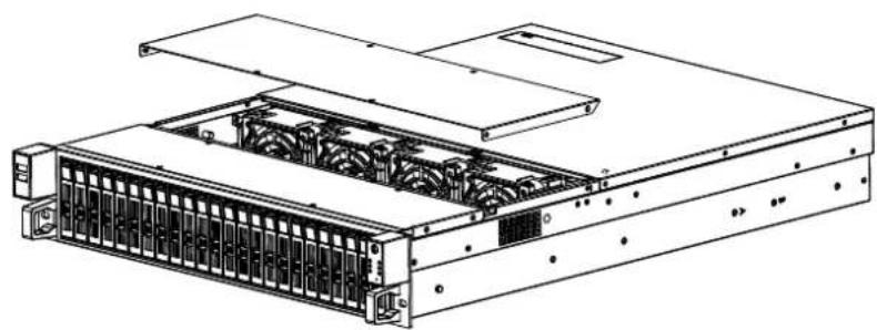 Advantech HPC-8224 - LED Indicators for SAS/SATA HDD Power and Status/ - 1