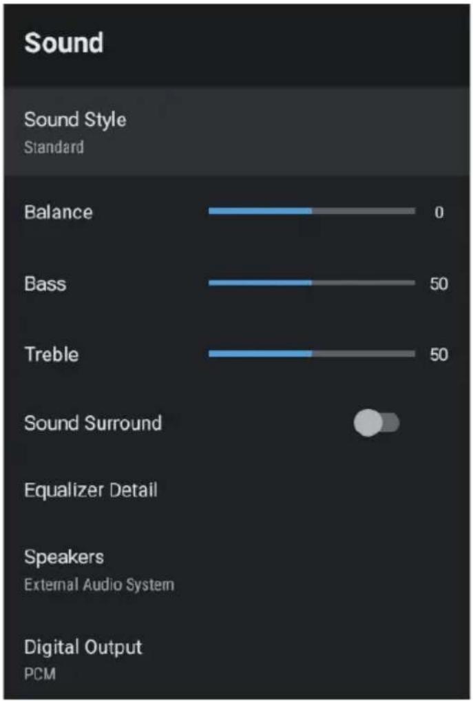 BLAUPUNKT BP580USG9200 - SOUND SETTINGS MENU - 1