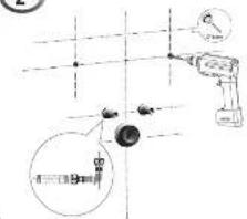 Diagram showing a robotic arm with labeled components and directional arrows, including a circular component and a magnified view of the arm's head.