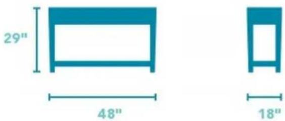 29" 48" 18"
