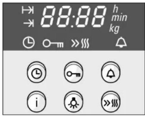 88:88 h min kg 钟 ○—m >>>