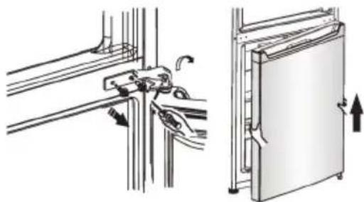 GORENJE RK4161PW4 - UKSE AVAMISSUUNA MUUTMINE - 14